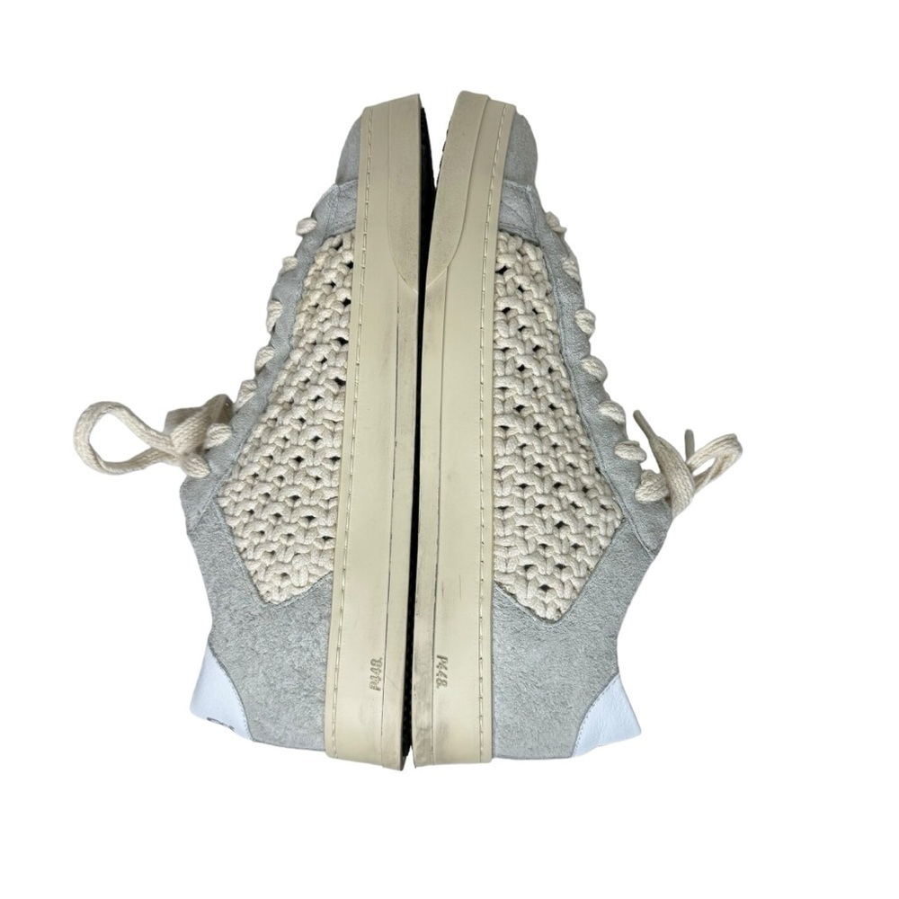 P448 Jack Sneaker Macrame Ecru 39 US 8.5 - Picture 7 of 10